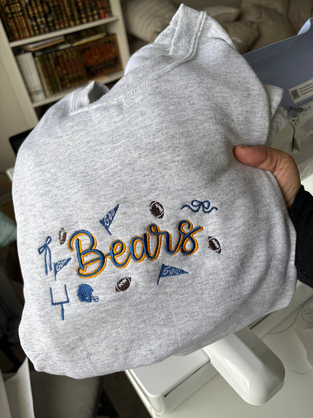 Bears Crewneck Embroidered