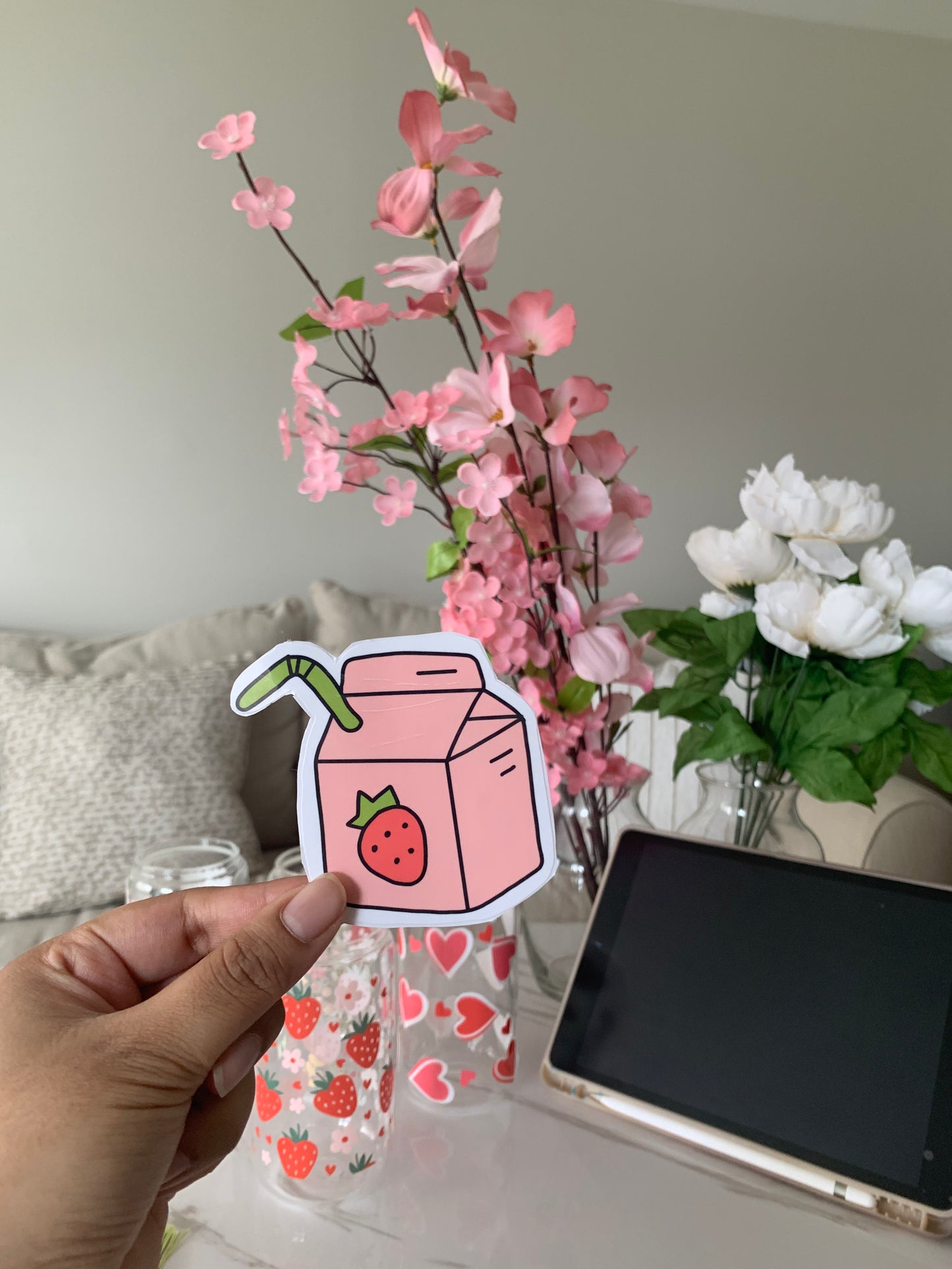 Strawberry Juice Sticker