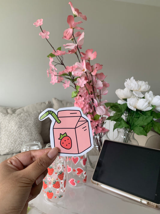 Strawberry Juice Sticker